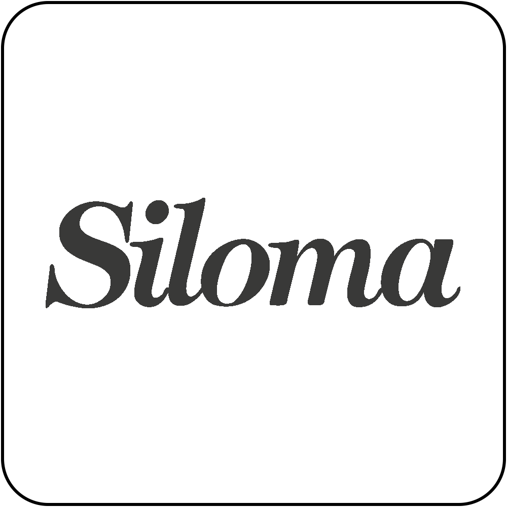 siloma logo white